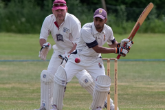 Kishan-Dave-batting