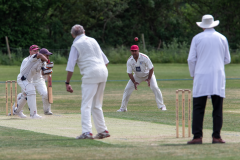 Kishan-Dave-punches-it-on-the-off