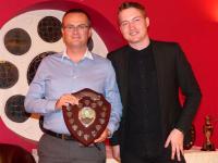 2nd XI player of the year Steve Conway with Danny Clark